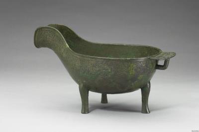 图片[2]-Yi pouring vessel with coiling kui-dragon pattern, Spring and Autumn period (770-476 BCE)-China Archive